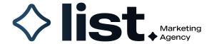 Logo da empresa Agência List Marketing